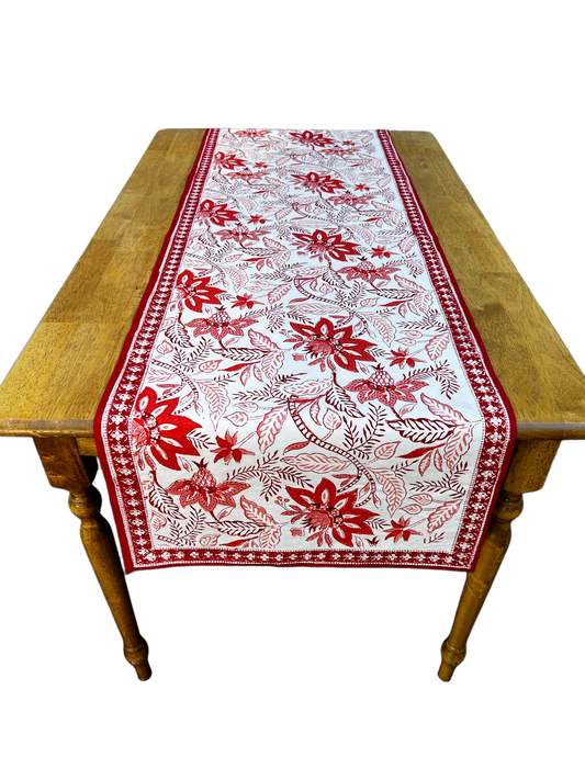 Winter White Table Runner (20" x 60")